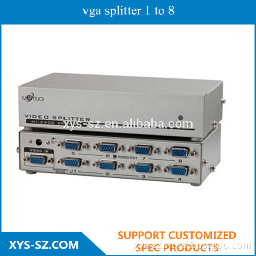 High Quality vga splitter 1 to 8
